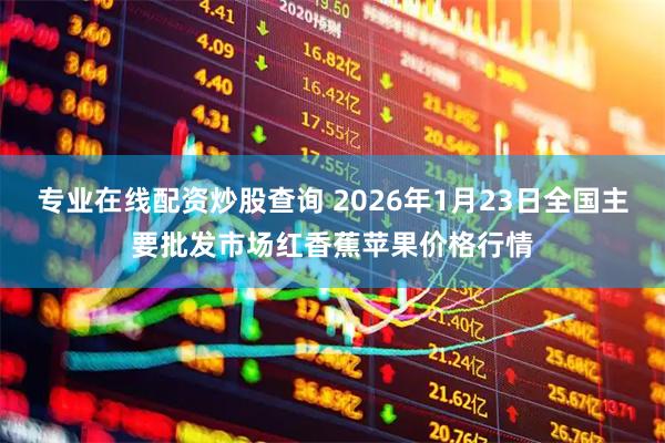 专业在线配资炒股查询 2026年1月23日全国主要批发市场红香蕉苹果价格行情